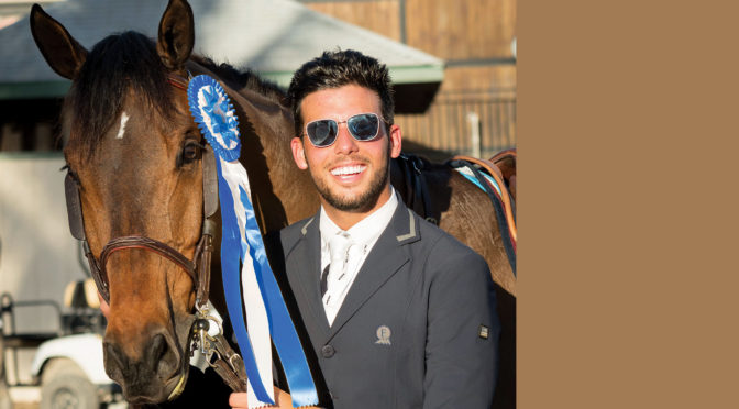 Venezuelan Show Jumping Star Emanuel Andrade Feels At Home In Show Ring