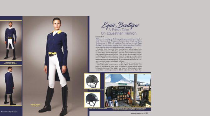 Equis Boutique A Fresh Take On Equestrian Fashion