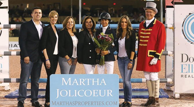 Martha Jolicoeur Honors The Women Of Horse Sport At WEF