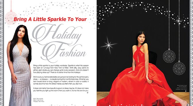 Bring A Little Sparkle To Your Holiday Fashion