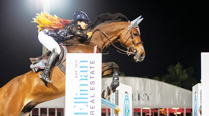 PBIEC Welcomes Back Top-Level Competition  For 2020 Winter Equestrian Festival  Jumping Action