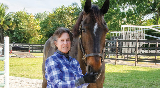 Sherry Chesler Of SherAl Farm Specializes In A Variety Of Holistic Equine Therapy Disciplines Horse Sense