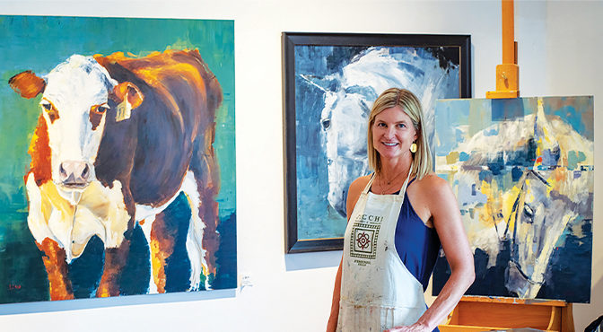 Artist Weatherly Stroh Fuses Her Love Of Horses With Her Passion For Painting Equestrian Artist