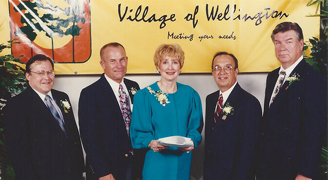 Inaugural Council Members Proud Of The Village That Wellington Has Become