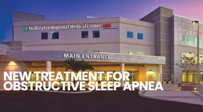 New Treatment For Obstructive Sleep Apnea