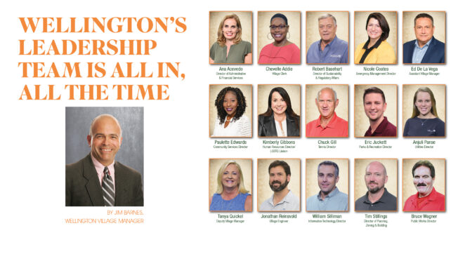 Wellington’s Leadership Team Is All In, All The Time