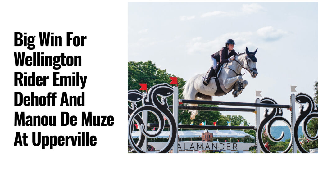Emily Rider Rspb Big Win For Wellington Rider Emily Dehoff And Manou De Muze At ...
